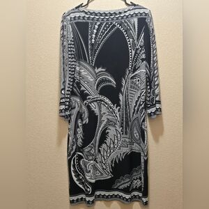 Eci New York Paisley Print 3/4 Sleeve Dress​​